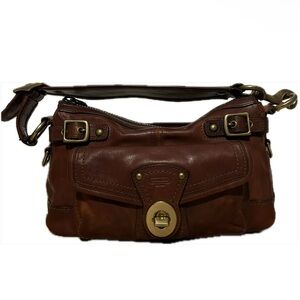 COACH LEGACY 65th ANNIVERSARY WHISKEY VACHETTA LEATHER BAG
